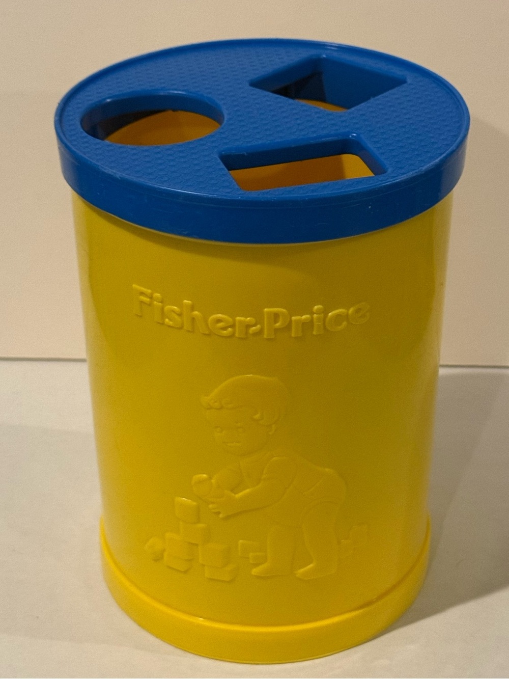 Vintage 1977 Fisher-Price Baby's First Blocks Shape Sorter (Model #414) 10 block
